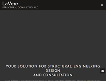 Tablet Screenshot of laverestructural.com